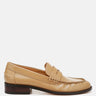 plavia genuine leather loafers#color_beige