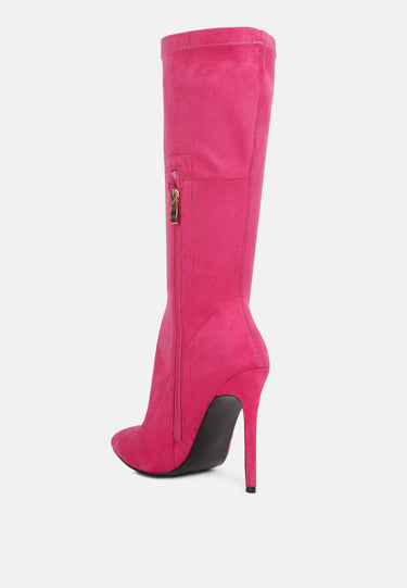 Playdate High Heeled Calf Boots