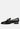 POLA Black Leather Horsebit Loafers#color_black