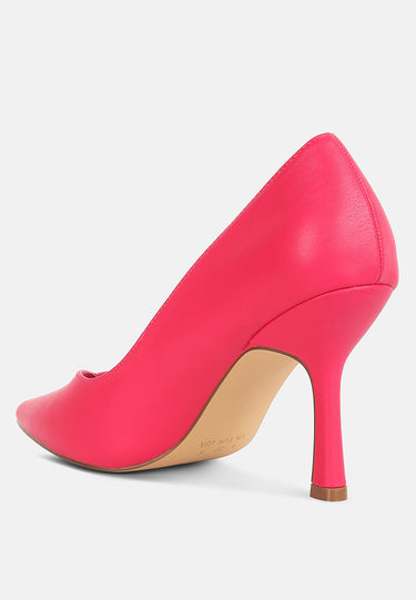 Rarity Point Toe Stiletto Heeled Pumps by RAG