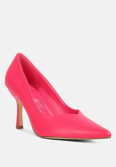 Rarity Point Toe Stiletto Heeled Pumps by RAG