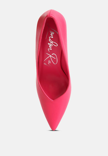 Rarity Point Toe Stiletto Heeled Pumps by RAG