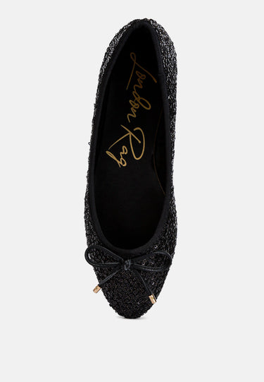 Ringo Sequin Embellished Ballet Flats by RAG