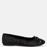 ringo sequin embellished ballet flats#color_black