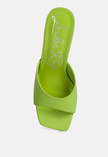 Roblux Slip on Spool Heels