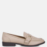 sheboss buckle detail loafers#color_taupe