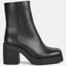 sins collar high ankle platform boots#color_black