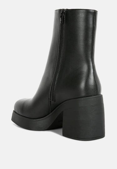 sins collar high ankle platform boots#color_black