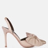 smitten high heeled bow slingback sandals#color_latte