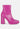 tintin square toe ankle heeled boots#color_fuchsia