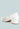 tudum rhinestone detail mesh ballerinas#color_white