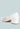 tudum rhinestone detail mesh ballerinas#color_white