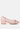 tudum rhinestone detail mesh ballerinas#color_pink