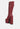 tzar faux leather high heeled platfrom calf boots#color_burgundy