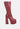 tzar faux leather high heeled platfrom calf boots#color_burgundy