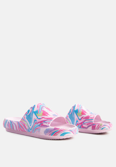 Whirl Marbling Dip Dye Slides