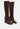 zilly knee high faux suede boots#color_brown